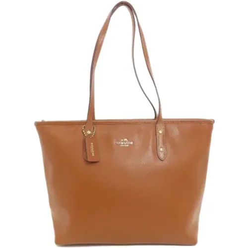 Pre-owned Tote Bags, female, , Size: ONE SIZE Pre-owned Leather shoulder-bags - Coach Pre-owned - Modalova