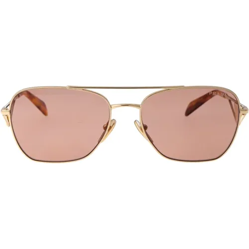 Stylish Sunglasses with Unique Design , female, Sizes: 59 MM - Prada - Modalova