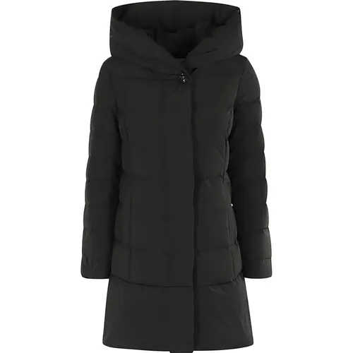 Warme Parka Jacke für Outdoor-Abenteuer , Damen, Größe: M - Woolrich - Modalova