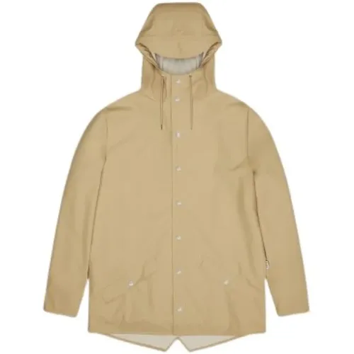 Contemporary Unisex Waterproof Jacket , female, Sizes: L - Rains - Modalova