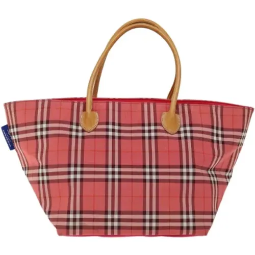 Pre-owned Tote Bags, female, , Size: ONE SIZE Pre-owned Fabric handbags - Burberry Vintage - Modalova