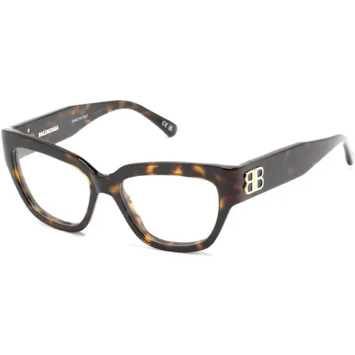 Braun/Havanna Optische Brille - Balenciaga - Modalova
