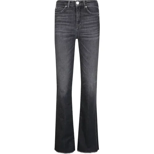 Flare Jeans Ohne Gürtel , Damen, Größe: W27 - pinko - Modalova