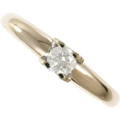 Pre-owned Jewellery, female, , Size: ONE SIZE Pre-owned White Gold rings - Cartier Vintage - Modalova