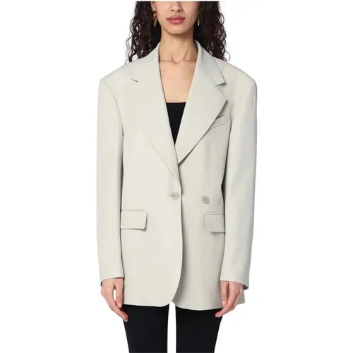 Blazers, female, , Size: S Stylish Monopetto Jackets - P.a.r.o.s.h. - Modalova