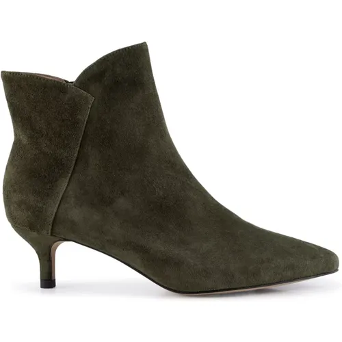 Saga Zip Women`s Suede Booties , female, Sizes: 4 UK, 9 UK, 3 UK, 8 UK - Shoe the Bear - Modalova