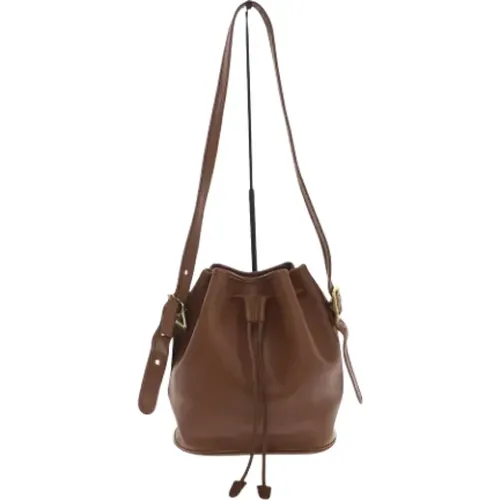 Pre-owned Bucket Bags, female, , Size: ONE SIZE Pre-owned Leather shoulder-bags - Coach Pre-owned - Modalova