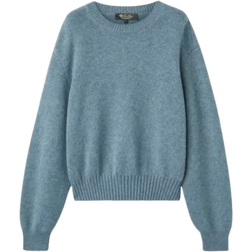 Ashi Crewneck , female, Sizes: S - Loro Piana - Modalova