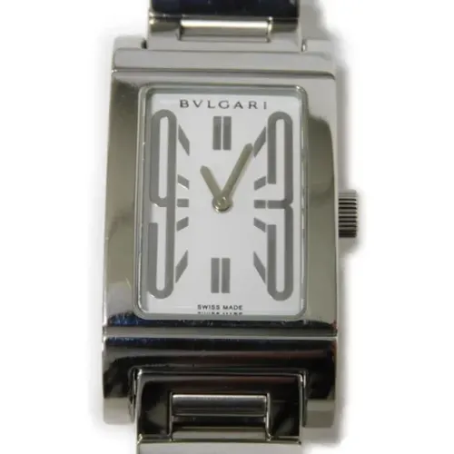 Pre-owned Watches, female, , Size: ONE SIZE Pre-owned Stainless Steel watches - Bvlgari Vintage - Modalova