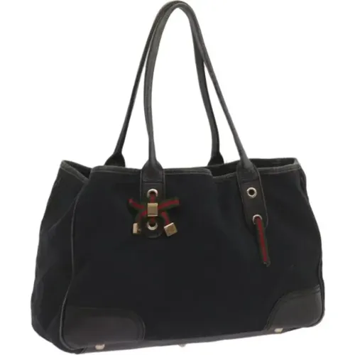 Pre-owned Tote Bags, female, , Size: ONE SIZE Pre-owned Leather totes - Gucci Vintage - Modalova