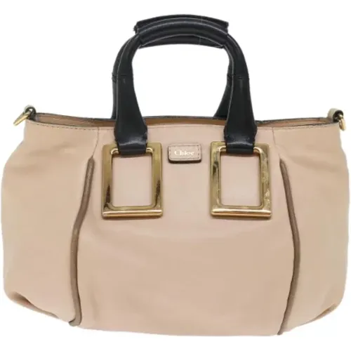 Pre-owned Leather handbags , female, Sizes: ONE SIZE - Chloé Pre-owned - Modalova