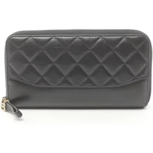 Pre-owned Leather wallets , female, Sizes: ONE SIZE - Chanel Vintage - Modalova