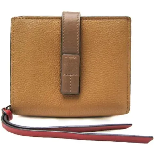 Pre-owned Wallets, female, , Size: ONE SIZE Pre-owned Leather wallets - Loewe Pre-owned - Modalova