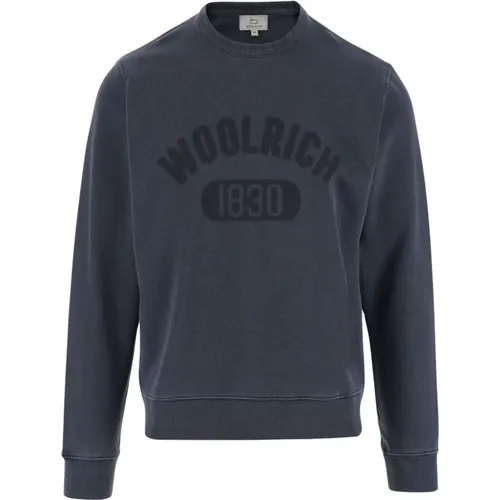 Sweatshirts Hoodies , Herren, Größe: XL - Woolrich - Modalova