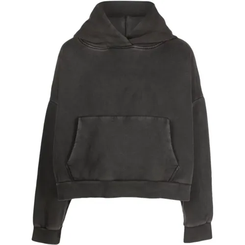 Schwarzer Gewaschener Hoodie , Herren, Größe: M - ENTIRE STUDIOS - Modalova