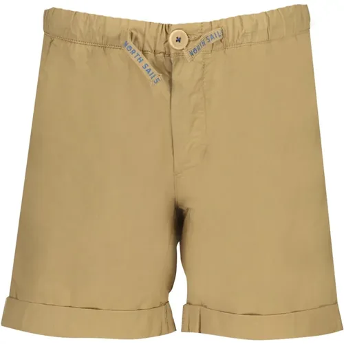 Braune Kinder-Shorts mit Elastischem Bund - North Sails - Modalova