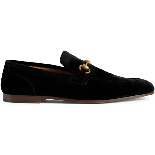 Loafers , male, Sizes: 8 1/2 UK - Gucci - Modalova