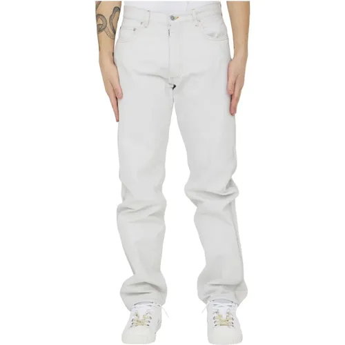Weiße Loose-fit Jeans für Männer - Maison Margiela - Modalova