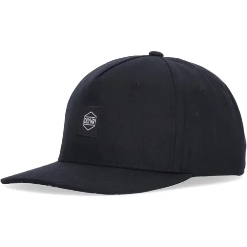 Caps, male, , Size: ONE SIZE Flat Brim Cap Cotton Logo - Dolly Noire - Modalova