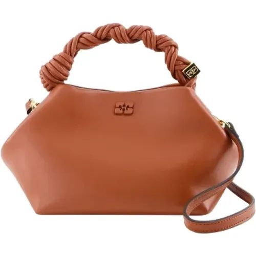 Leather handbags , female, Sizes: ONE SIZE - Ganni - Modalova