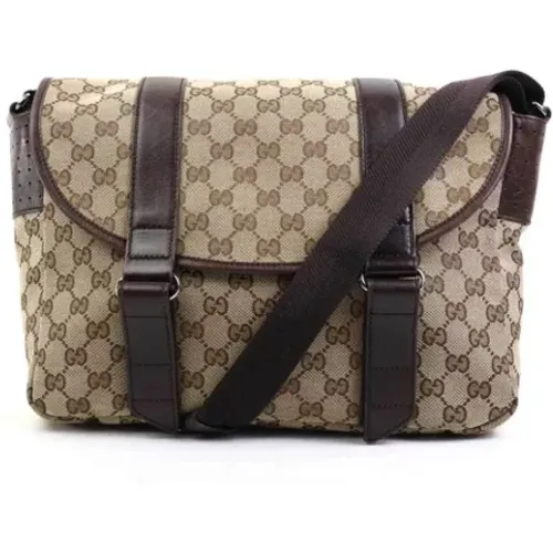 Pre-owned Canvas gucci-bags , female, Sizes: ONE SIZE - Gucci Vintage - Modalova