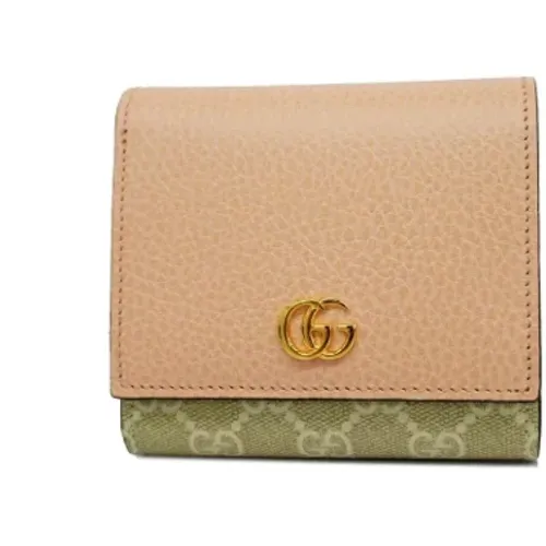 Pre-owned Leather wallets , female, Sizes: ONE SIZE - Gucci Vintage - Modalova