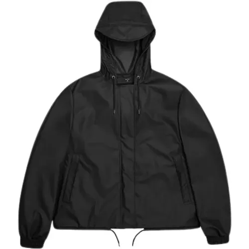 Rain Jackets, female, , Size: XL String W Jacket W3 - Rains - Modalova