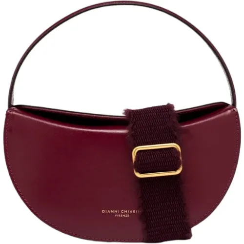 Rote Leder Clelia Damen Tasche - Gianni Chiarini - Modalova