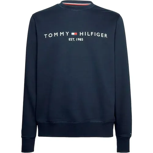 Sweatshirts, male, , Size: M Cotton Sweater - Tommy Hilfiger - Modalova