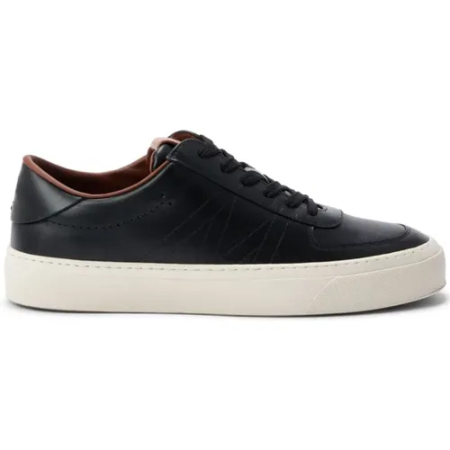 Sneakers Smooth Grain Leather , male, Sizes: 9 UK, 7 1/2 UK, 6 1/2 UK, 8 UK, 7 UK - Moncler - Modalova