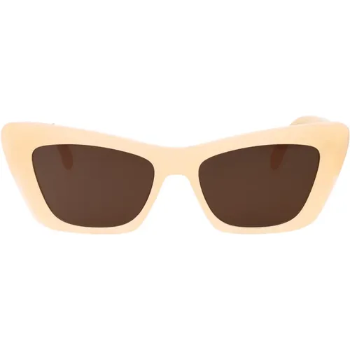 Sunglasses, unisex, , Size: 53 MM Stylish Fairfield Sunglasses for Summer - Palm Angels - Modalova