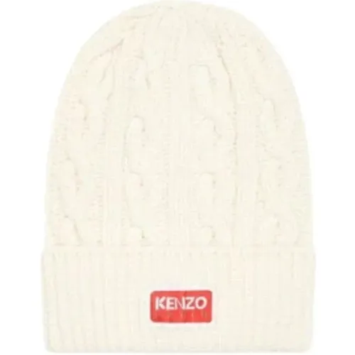 Beanies, male, , Size: ONE SIZE Beanie Hat for Men - Kenzo - Modalova