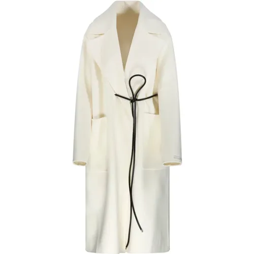 Belted Coats, female, , Size: XS Abate Coat - SPORTMAX - Modalova