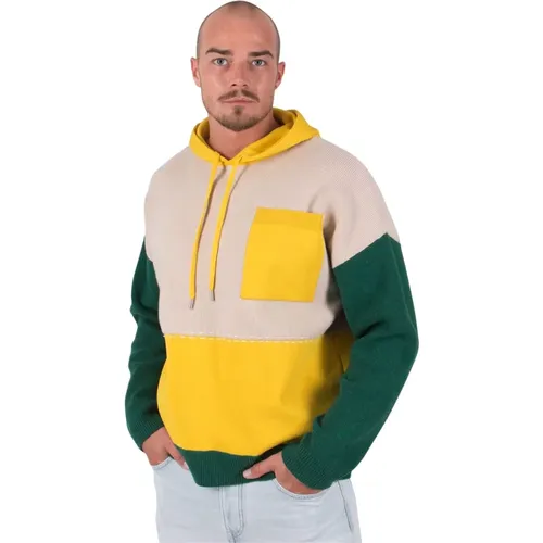 Stylish Colourblock Hoodie , unisex, Sizes: L - JW Anderson - Modalova