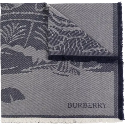 Schal mit Logo-Muster Burberry - Burberry - Modalova