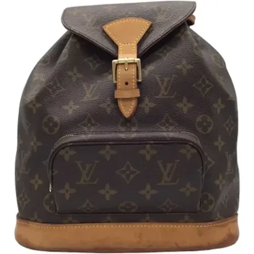 Leather Louis Vuitton Backpack , female, Sizes: ONE SIZE - Louis Vuitton Vintage - Modalova