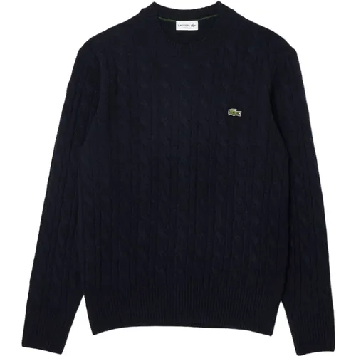 Wool Pullover Sweatshirt Aw24 , male, Sizes: M, L, 2XL, S, XL, XS - Lacoste - Modalova