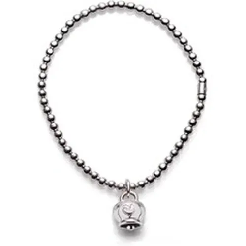 Bell-shaped Silver Bracelet for Women , female, Sizes: M - Chantecler - Modalova