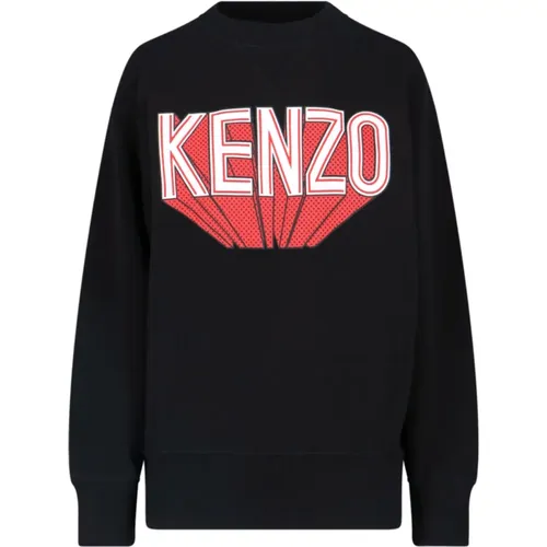 Schwarze Pullover , Damen, Größe: S - Kenzo - Modalova