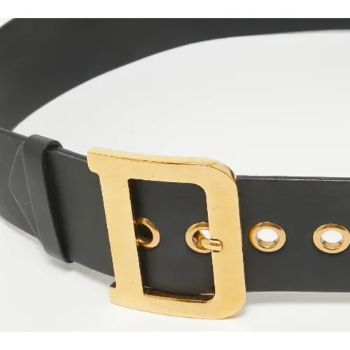 Pre-owned Leather belts , female, Sizes: ONE SIZE - Dior Vintage - Modalova