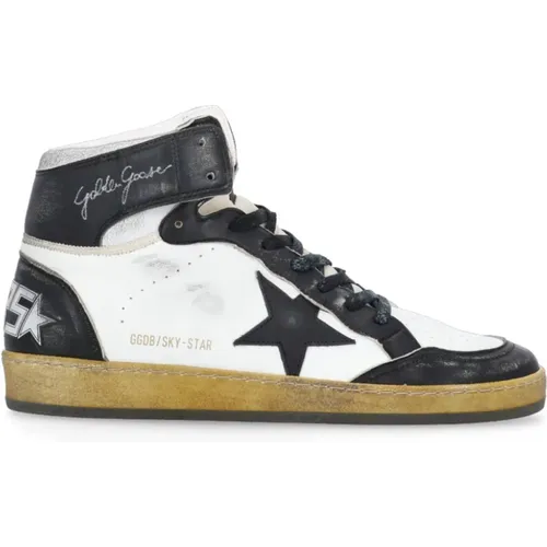 Bunte Leder High-Top Sneakers , Herren, Größe: 40 EU - Golden Goose - Modalova