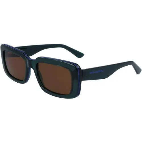 Sunglasses, unisex, , Size: ONE SIZE Injected Frame Sunglasses with Filter 3 - Karl Lagerfeld - Modalova