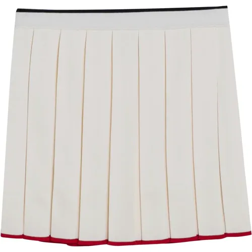 Pleated Skirt , female, Sizes: XS, 2XS - Thom Browne - Modalova