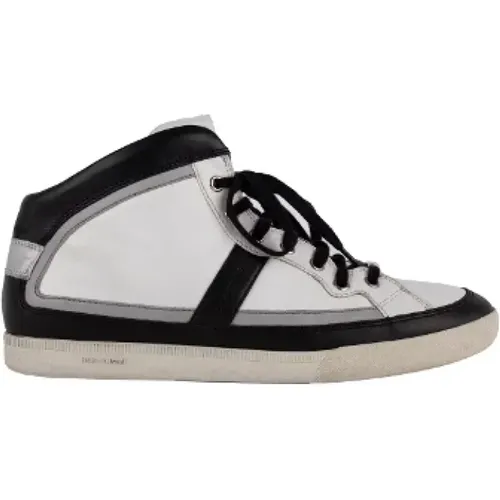 Pre-owned Sneakers, male, , Size: 8 US Pre-owned Leather sneakers - Dior Vintage - Modalova