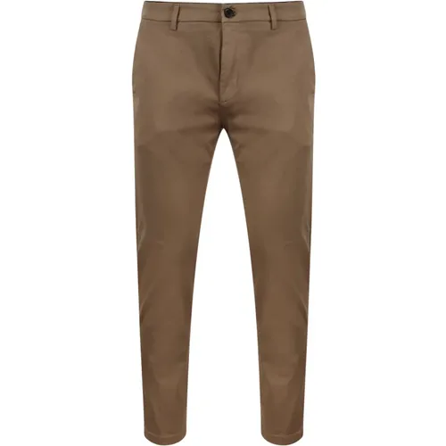 Chinos, male, , Size: W31 Slim Fit Chino Crop Pant - Department Five - Modalova