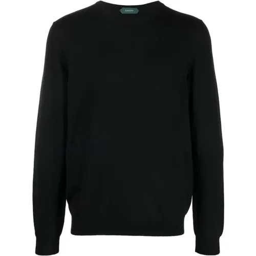 Sweaters for Men , male, Sizes: XL, 3XL - Zanone - Modalova