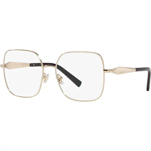 Pale Gold Eyewear Frames , Damen, Größe: 54 MM - Tiffany - Modalova