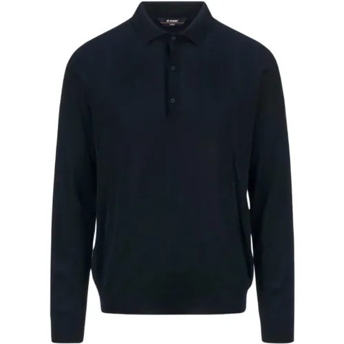 Merino-Wollmischpullover , Herren, Größe: 2XL - K-way - Modalova