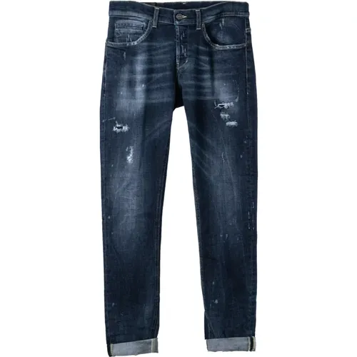 Slim Fit Denim Jeans - Bringe deinen Stil auf das nächste Level! , Herren, Größe: 5XL - Dondup - Modalova