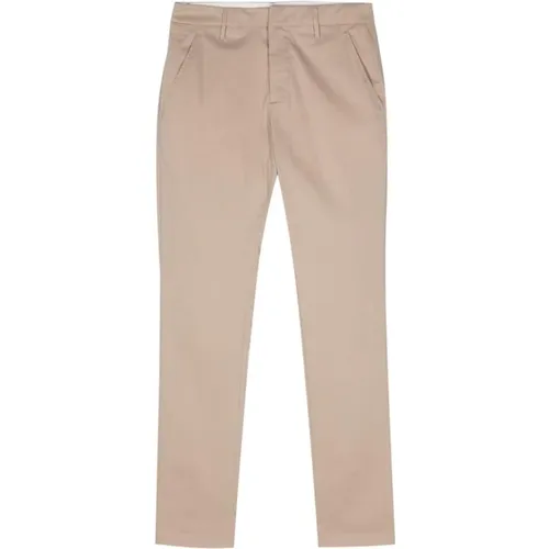 Straight Trousers, male, , Size: W30 Stylish Trousers - Dondup - Modalova